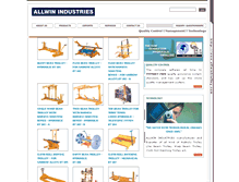 Tablet Screenshot of allwintrolley.com